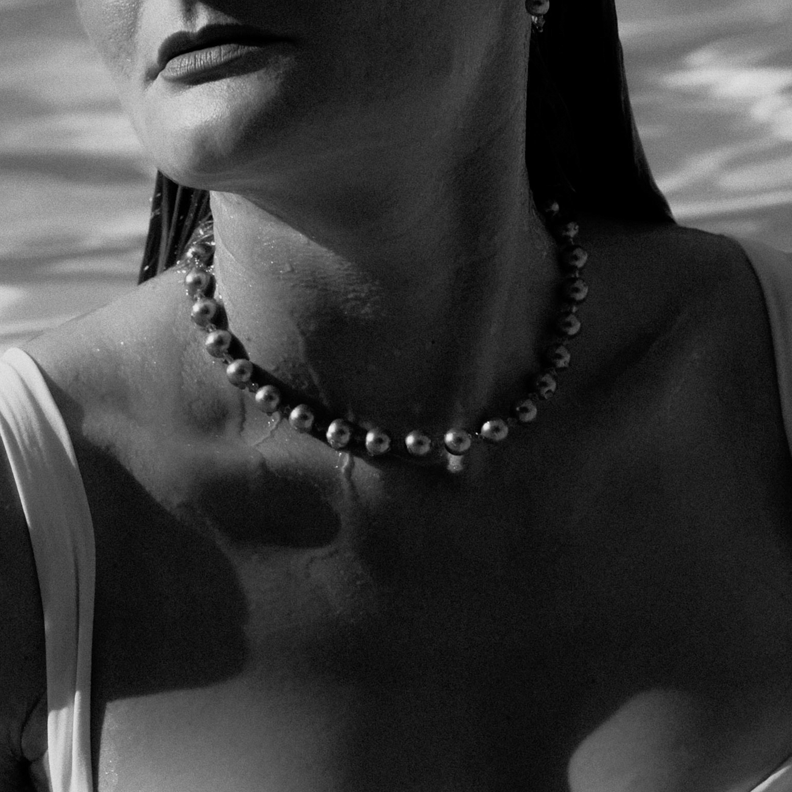 Necklace with Swarovski Pearls & Crystals - Image 2