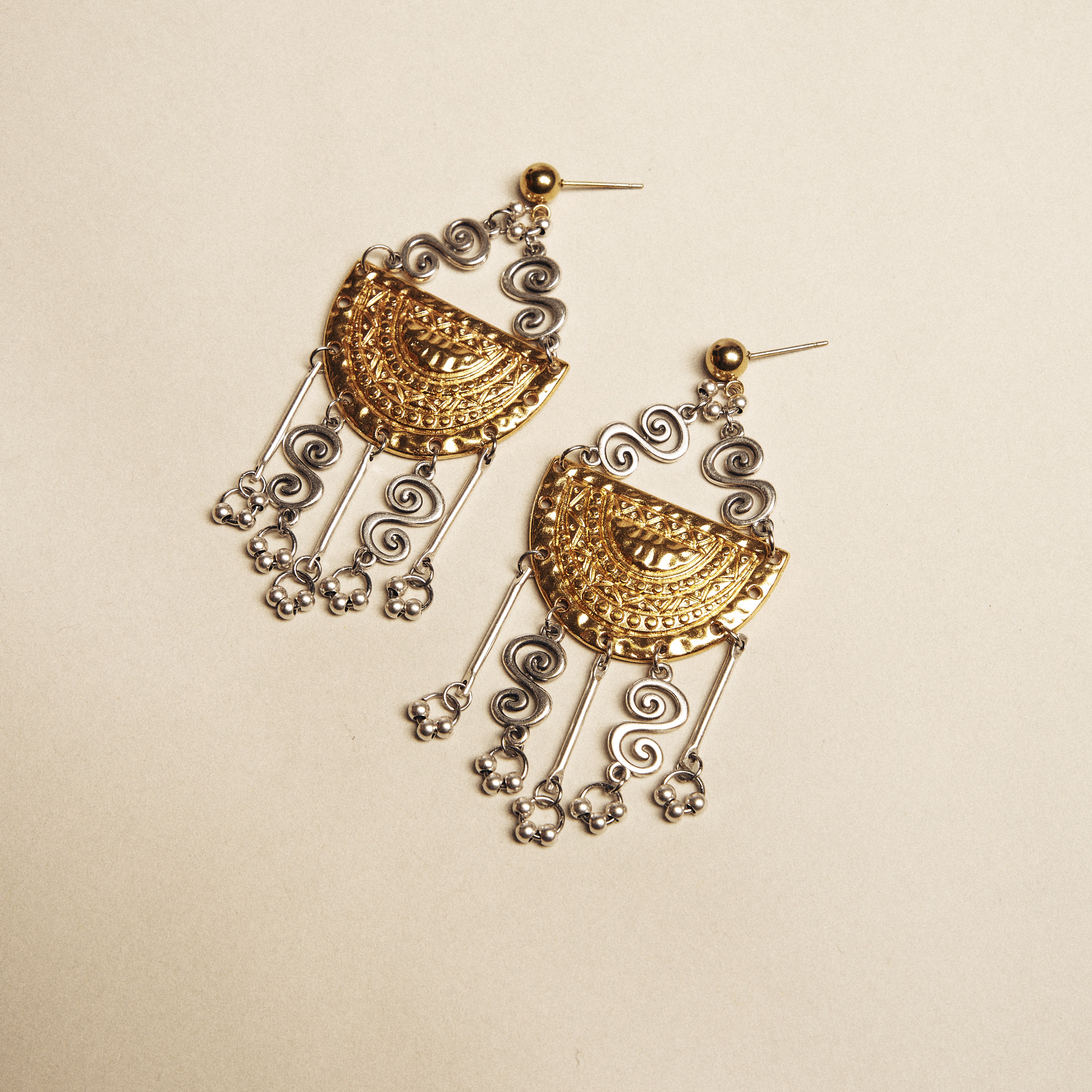 Silver/Gold Earrings