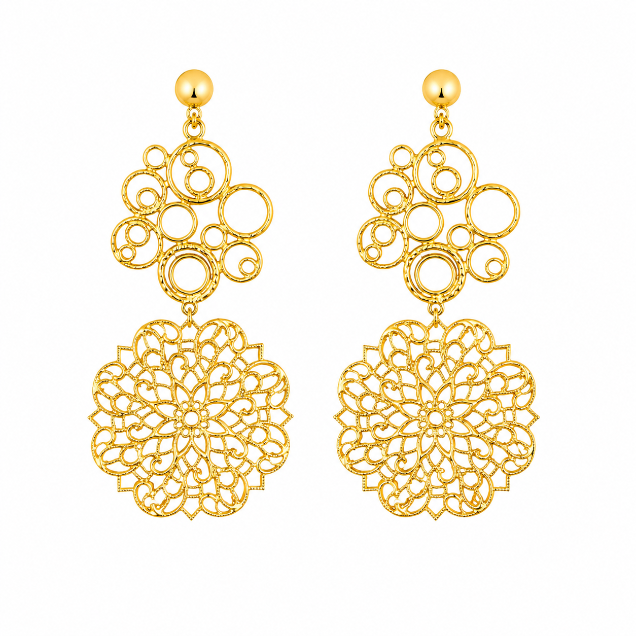 Gold Earrings