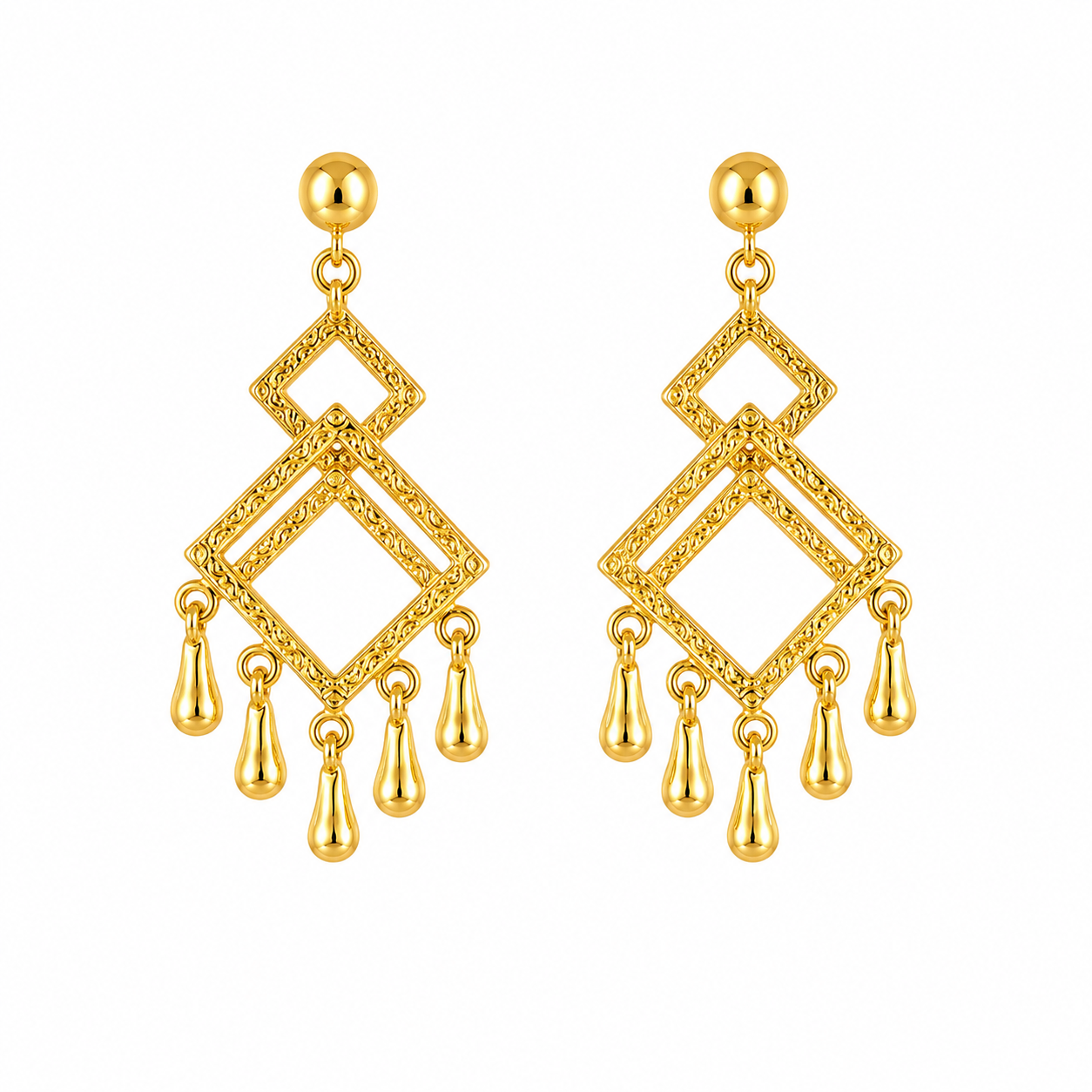 Gold Earrings